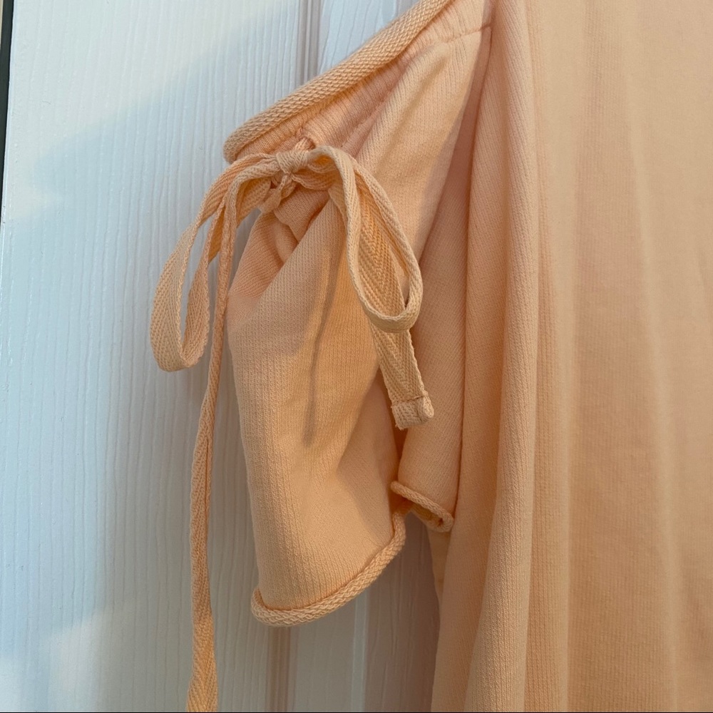 Sanctuary Cold Shoulder Short Sleeve Sweatshirt - Picture 5 of 5